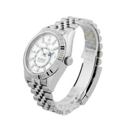 Superclone Rolex Sky-Dweller 42 mm Intense white Dial 336934 Jubilee